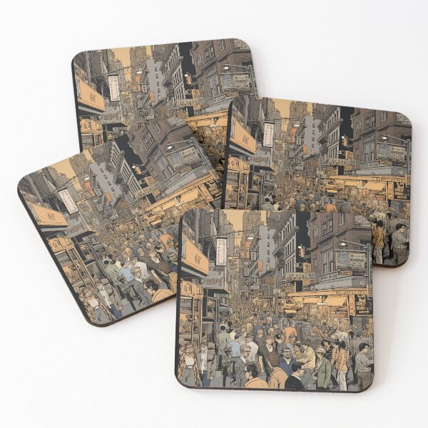 Item preview, Downtown New York designed and sold by Retro Type.