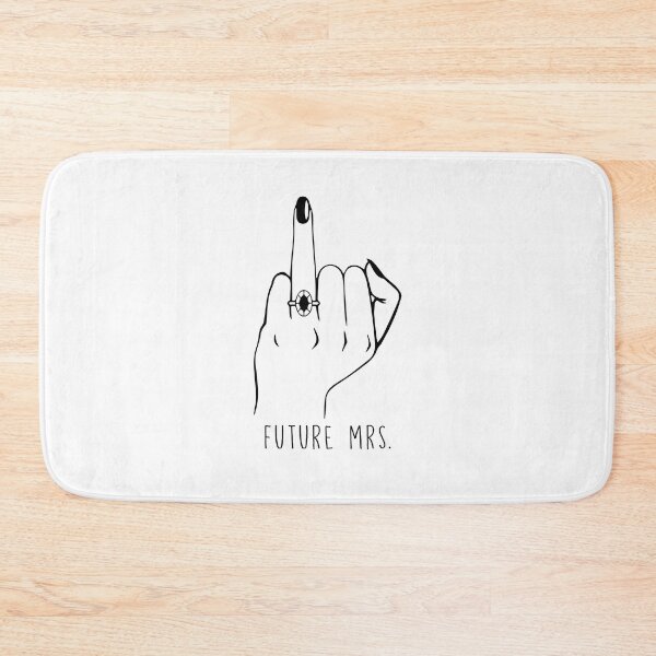 Item preview, Ring Finger Up Engagement Future Mrs. Design Perfect for a bride to be gift! designed and sold by Essla.