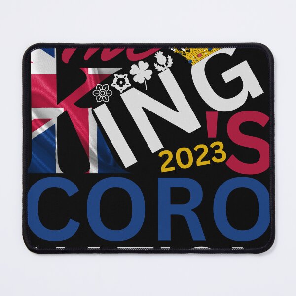 Item preview, King Charles Coronation 2023 Distressed Union Jack the flora of the four nations of the United Kingdom designed and sold by selfesteeem.