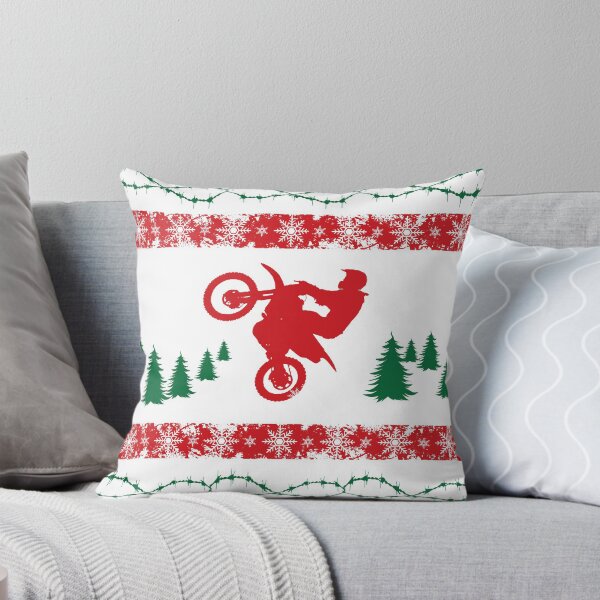 Item preview, Dirt Bike Motocross Ugly Christmas Sweater Wheelie designed and sold by offroadstyles.