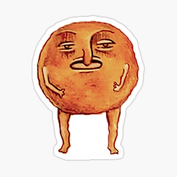 Polenta Man Sticker