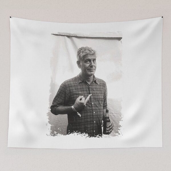 Item preview, Anthony Bourdain Middle Finger designed and sold by lamashilexi.