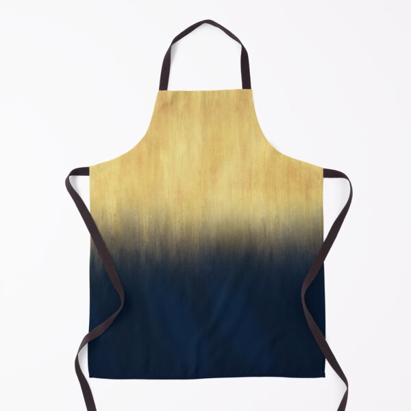 Item preview, Modern Golden Blue Brushstrokes designed and sold by NdesignTrend.