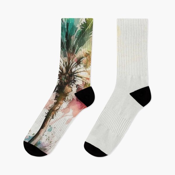 Item preview, Palm Tree watercolor designed and sold by shokA Design.