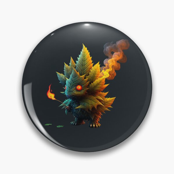 Item preview, Grass Monster Fire comic art designed and sold by KarimStudio.