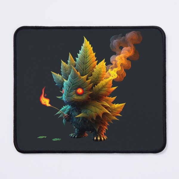 Item preview, Grass Monster Fire comic art designed and sold by KarimStudio.