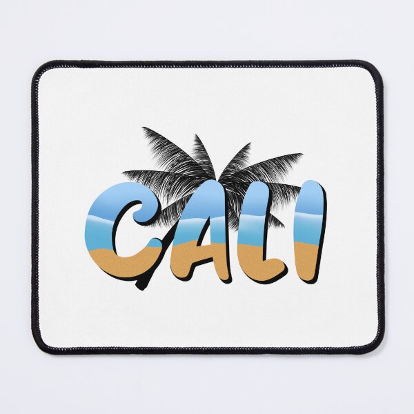 Item preview, Cali with beach and palm tree designed and sold by yenniverdesign.
