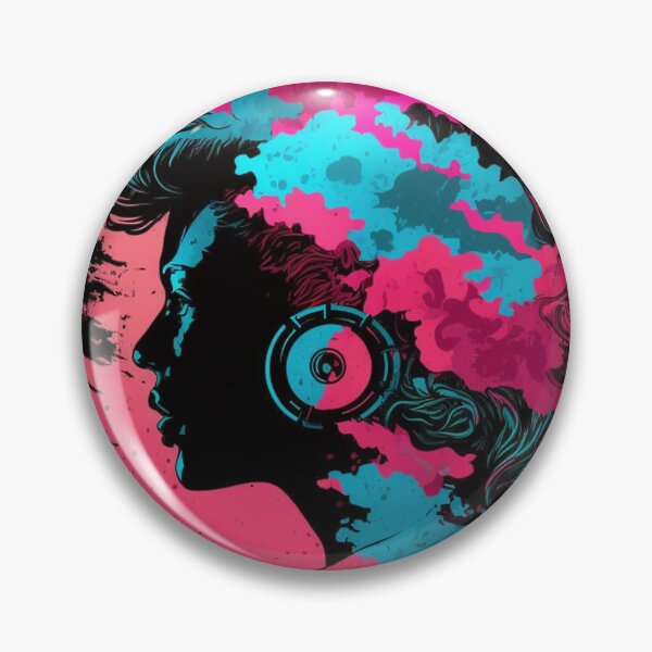 Aperçu de l'œuvre Fille rétrowave synthwave des années 80 créée et vendue par RESToRAPTOR.
