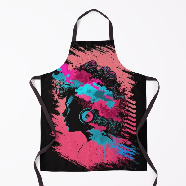 Item preview, 80s Synthwave Retrowave Girl designed and sold by RESToRAPTOR.