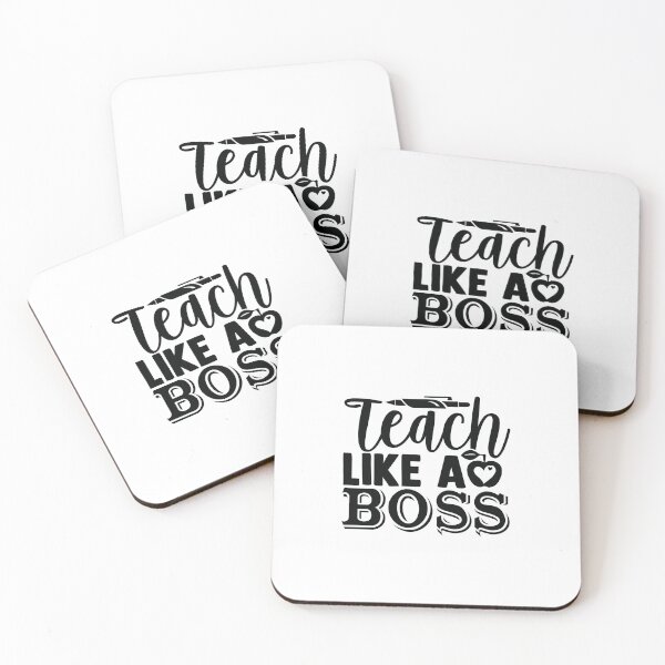 Item preview, TEACH LIKE A BOSS designed and sold by SticerOcean.