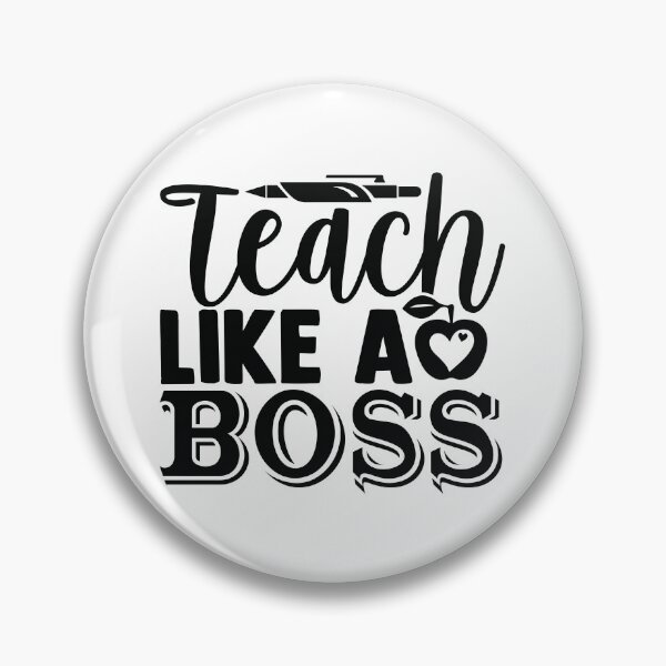 Item preview, TEACH LIKE A BOSS designed and sold by SticerOcean.