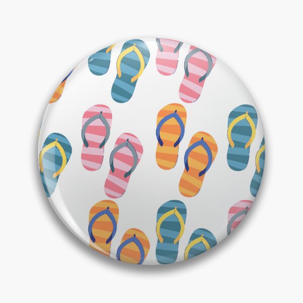 Item preview, Flip Flop / Thong Pattern designed and sold by KatsCanvas.
