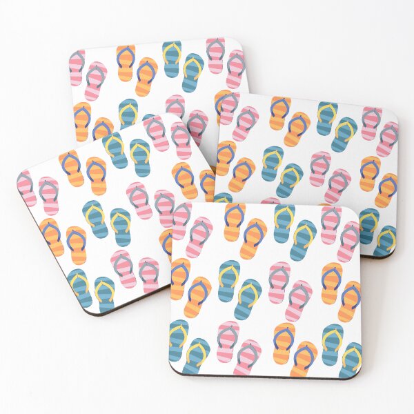 Item preview, Flip Flop / Thong Pattern designed and sold by KatsCanvas.