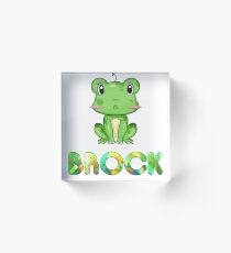 Brock Frog Acrylic Block