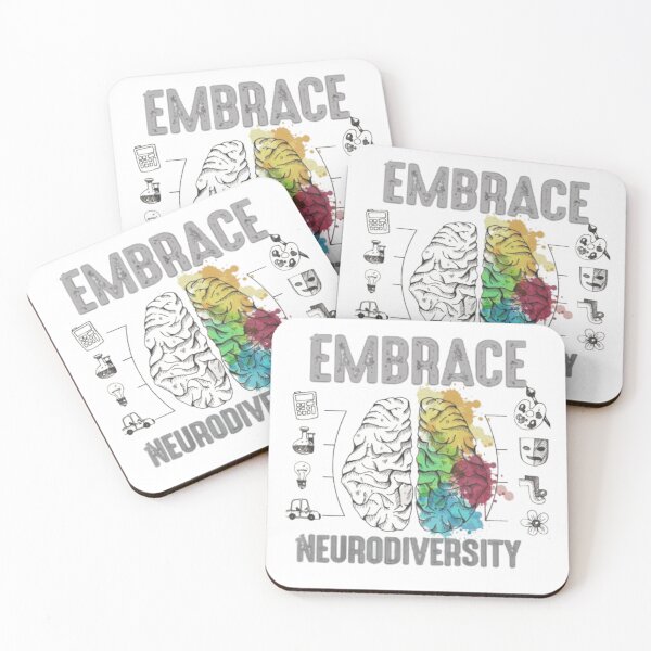 Item preview,  Embrace Neurodiversity Autism Awareness ASD Men Women Kids designed and sold by TaibVVS.