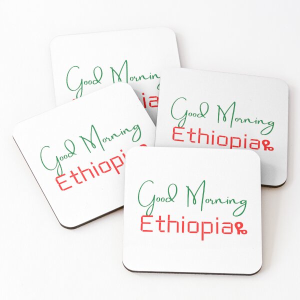 Item preview, Good Morning Ethiopia, Africa designed and sold by CovidLocky.