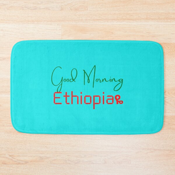 Item preview, Good Morning Ethiopia, Africa designed and sold by CovidLocky.