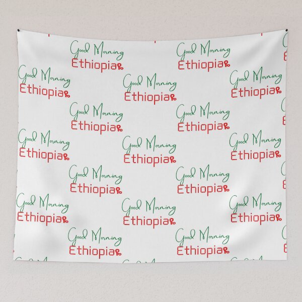 Item preview, Good Morning Ethiopia, Africa designed and sold by CovidLocky.