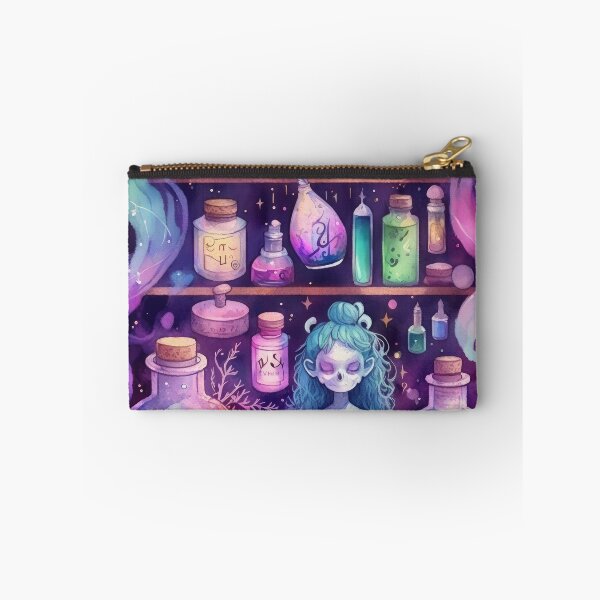 Item preview, Witchy Pastel Goth Apothecary Potion Bottles designed and sold by MoonBohemian.