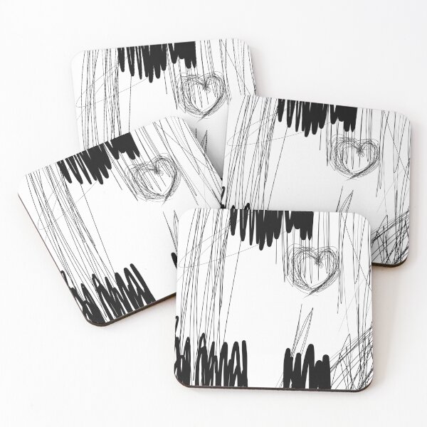 Item preview, black and white abstract designed and sold by azet-art.