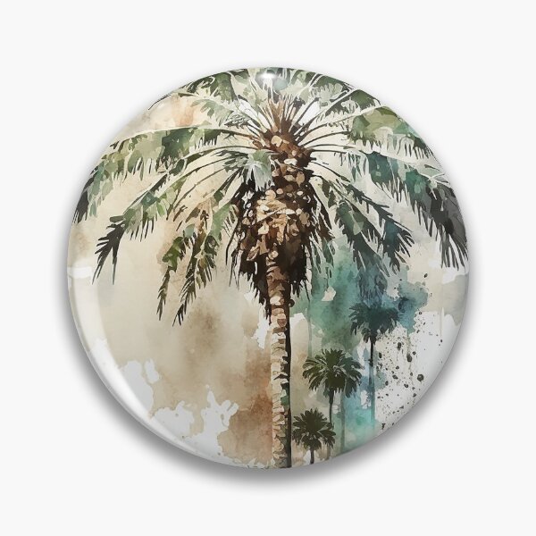 Artikelvorschau, Palm Tree watercolor entworfen und verkauft von shokA Design.