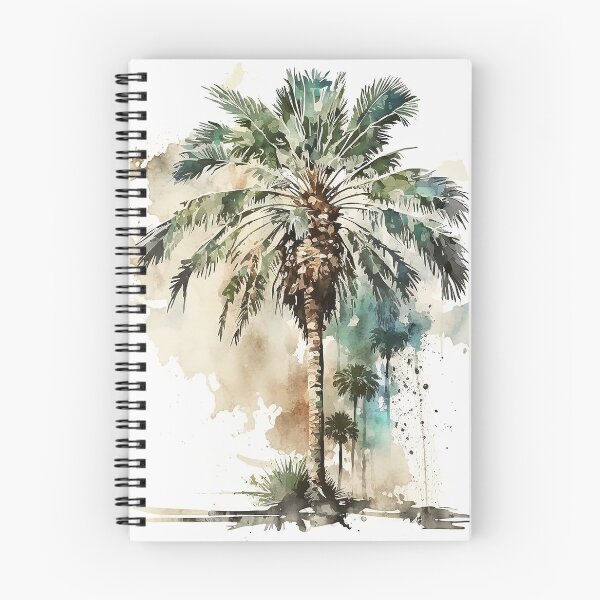 Item preview, Palm Tree watercolor designed and sold by shokA Design.