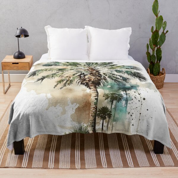 Item preview, Palm Tree watercolor designed and sold by shokA Design.