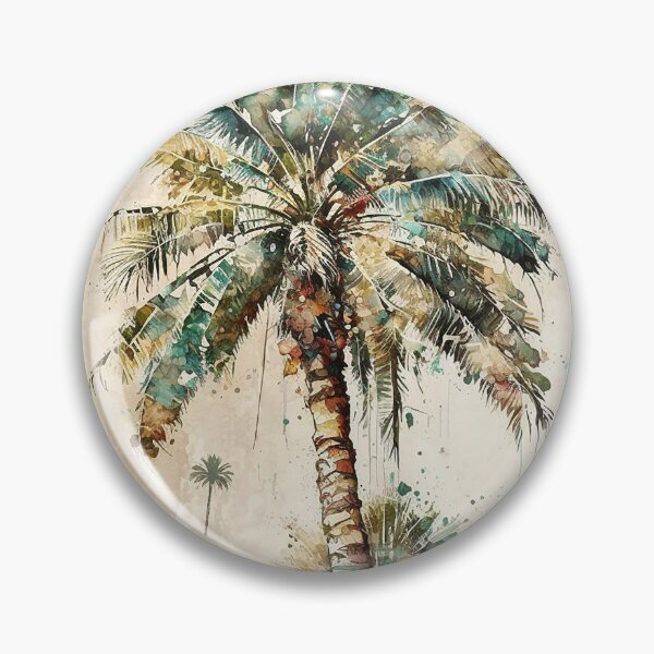 Artikelvorschau, Palm Tree watercolor entworfen und verkauft von shokA Design.
