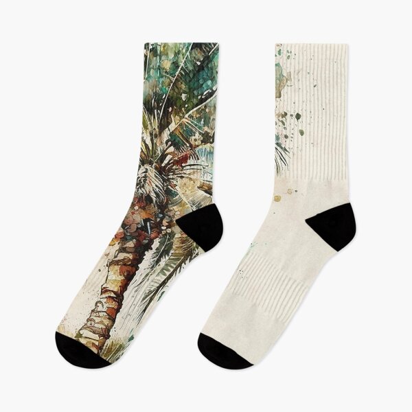 Item preview, Palm Tree watercolor designed and sold by shokA Design.