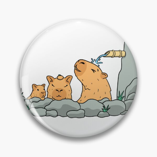 Capivara Pins and Buttons for Sale