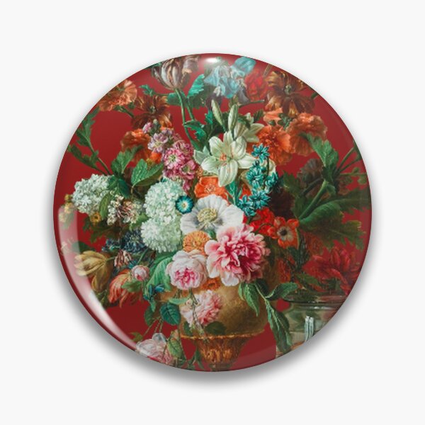 Item preview, Flower Bouquet and Fishbowl - Painting Detail designed and sold by SALON DES ARTS.
