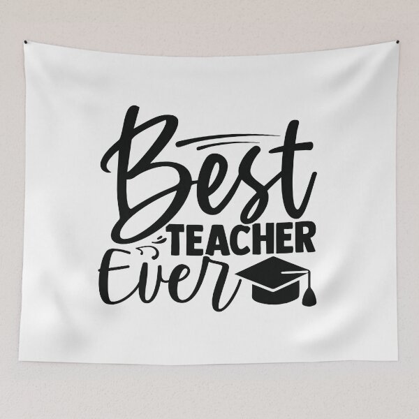 Item preview, BEST TEACHER EVER designed and sold by SticerOcean.