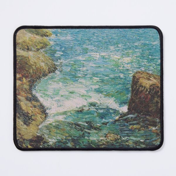 Item preview, Surf and Rocks by Frederick Childe Hassam designed and sold by tomorrowsart.