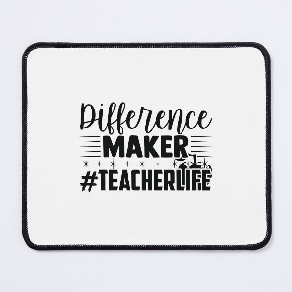 Item preview, DIFFERENCE MAKER TEACHER LIFE designed and sold by SticerOcean.