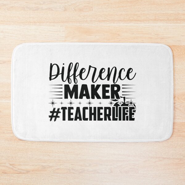 Item preview, DIFFERENCE MAKER TEACHER LIFE designed and sold by SticerOcean.