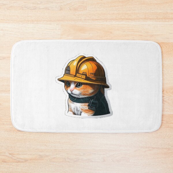 Item preview, catswithhardhats cute designed and sold by UK-DEVISER.