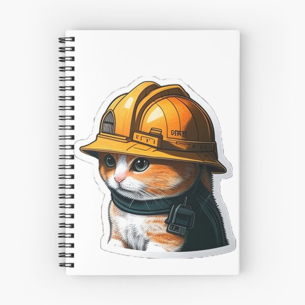 Item preview, catswithhardhats cute designed and sold by UK-DEVISER.