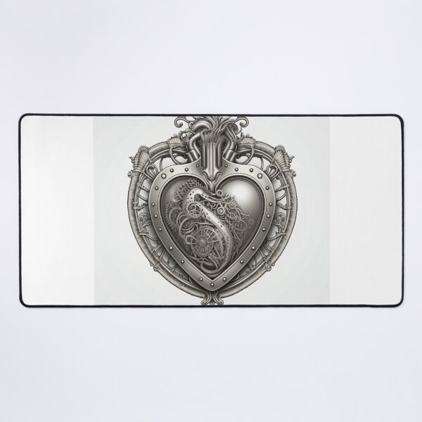 Item preview, Steampunk Heart #2 - Sticker and T-Shirt Design designed and sold by MindAsylum.