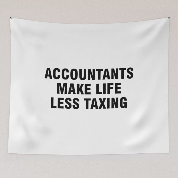Item preview, Accountants make life less taxing designed and sold by allthetees.