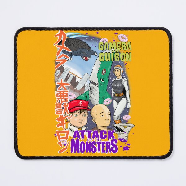 Item preview, Attack of the Monsters designed and sold by PickledGenius.