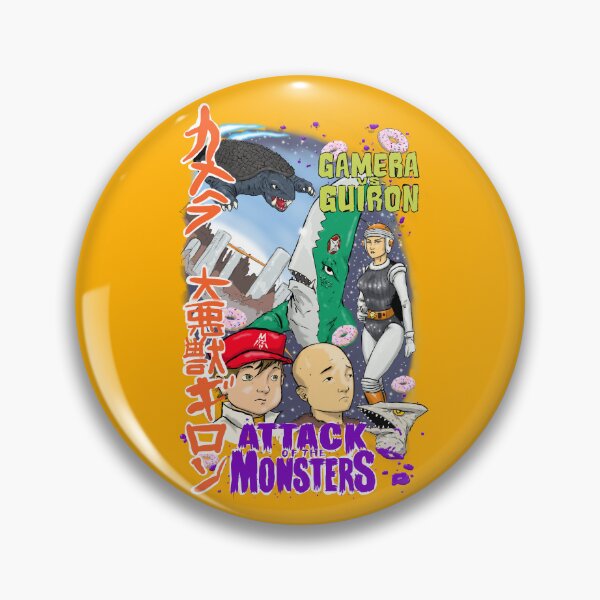 Item preview, Attack of the Monsters designed and sold by PickledGenius.