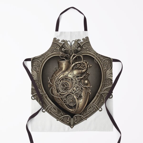 Item preview, Steampunk Heart #3 - Sticker and T-Shirt Design designed and sold by MindAsylum.