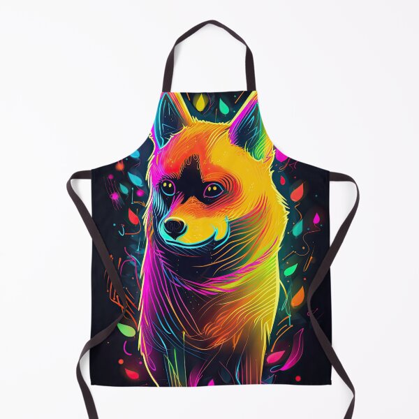 Item preview, Shiba Inu Neon Fiesta designed and sold by THC Studios.