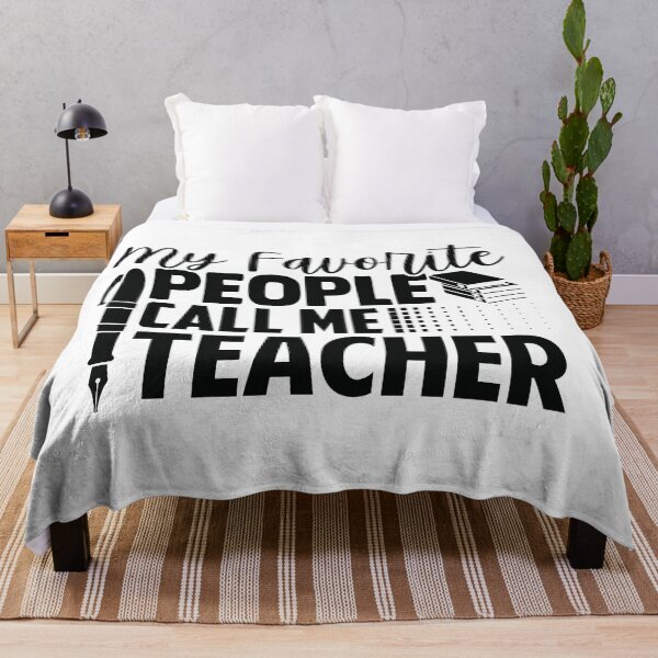 Item preview, MY FAVORITE PEOPLE CALL ME TEACHER designed and sold by SticerOcean.