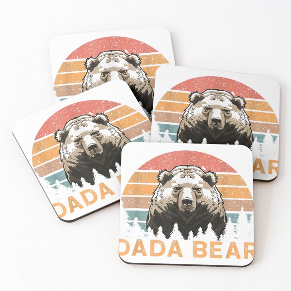 Item preview, Dada Bear Vintage Retro Sunset  designed and sold by MamadouCouli.