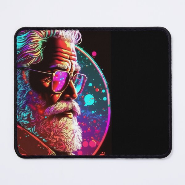 Item preview, 80s Synthwave Cool Retro Santa designed and sold by RESToRAPTOR.