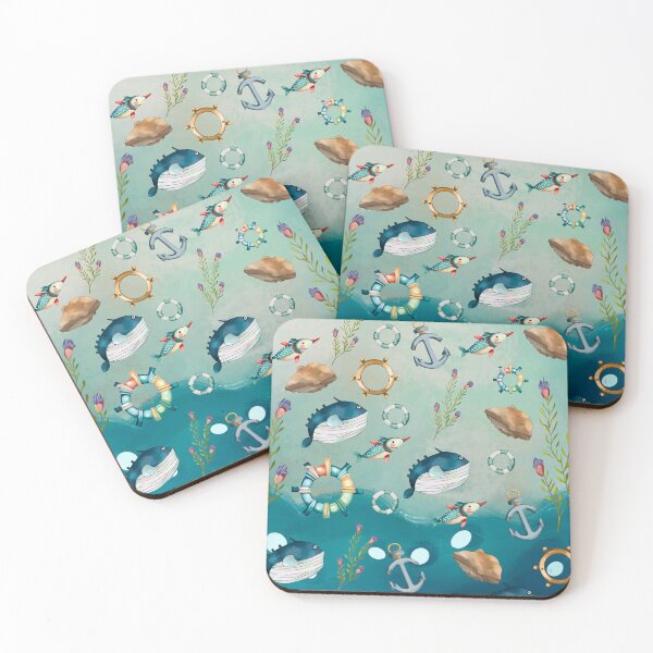 Item preview, Sea life pattern designed and sold by TenderSoar.