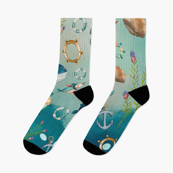 Item preview, Sea life pattern designed and sold by TenderSoar.