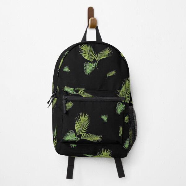 Item preview, Palm leaves on a black background designed and sold by Anna Smit.