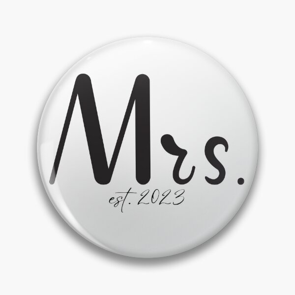 Item preview, Mrs. Established 2023 designed and sold by JettieDesignCo.